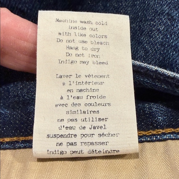 Rag & Bone Standard Issue Slim Dark Wash Classy Versatile Jeans Men’s Size 31 - Picture 8 of 14